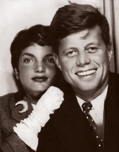 Jacqueline and Jack Kennedy